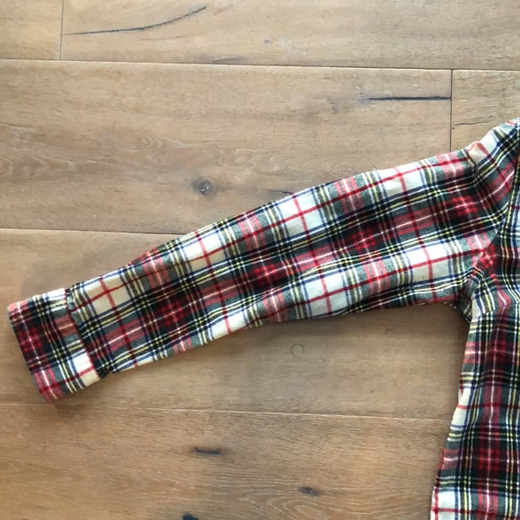 LL Bean Slightly Fitted Plaid Flannel Shirt - Picture 3 of 6